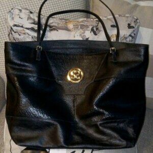 SCHEDRAUI Bovine Leather & 14K Gold Plated Hardware